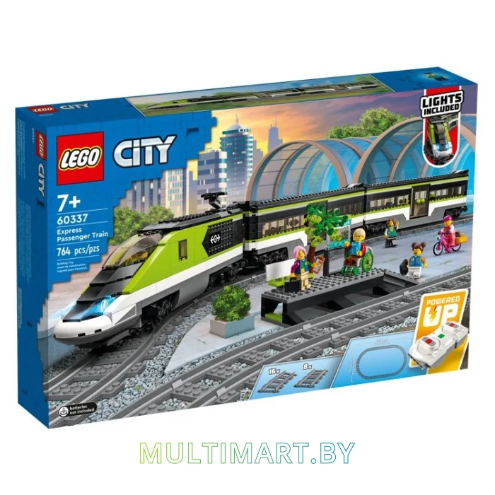 Конструктор LEGO City 60337 Пассажирский поезд-экспресс